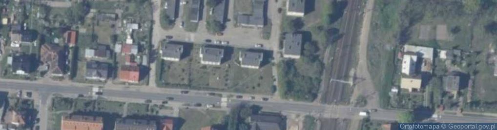 Zdjęcie satelitarne Wspólnota Mieszkaniowa ul.Piastowska 49