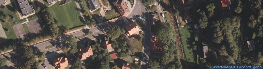 Zdjęcie satelitarne Wspólnota Mieszkaniowa ul.Piłsudskiego 1 Świeradów Zdrój