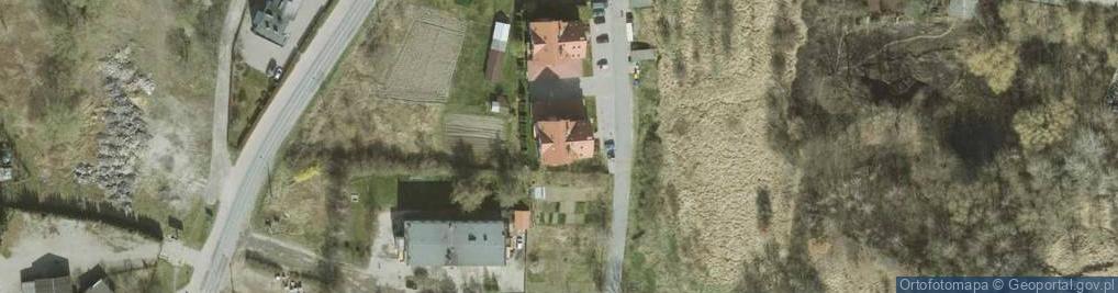 Zdjęcie satelitarne Wspólnota Mieszkaniowa ul.Piwniczna 7A, 7B Trzebnica