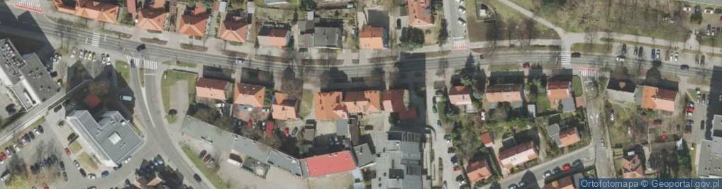 Zdjęcie satelitarne Wspólnota Mieszkaniowa ul.Podgórna 19