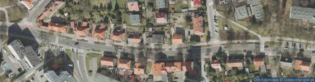 Zdjęcie satelitarne Wspólnota Mieszkaniowa ul.Podgórna 42