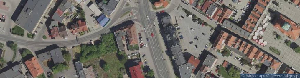 Zdjęcie satelitarne Wspólnota Mieszkaniowa ul.Podgórzyńska 4 Jelenia Góra