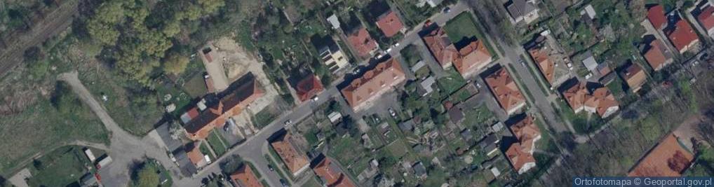 Zdjęcie satelitarne Wspólnota Mieszkaniowa ul.Polna 19 w Lubaniu