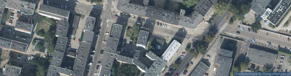 Zdjęcie satelitarne Wspólnota Mieszkaniowa ul.Potulicka 53, 53A, 53B 70-234 Szczecin