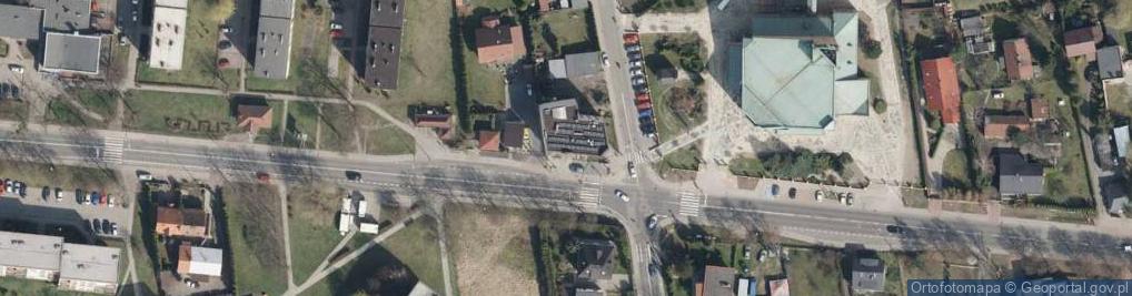 Zdjęcie satelitarne Wspólnota Mieszkaniowa ul.R.Luksemburg 12-24 w Gliwicach