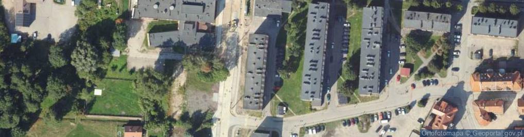 Zdjęcie satelitarne Wspólnota Mieszkaniowa ul.Rataja 1
