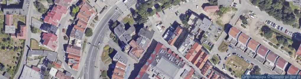 Zdjęcie satelitarne Wspólnota Mieszkaniowa ul.Reymonta 3 Jelenia Góra