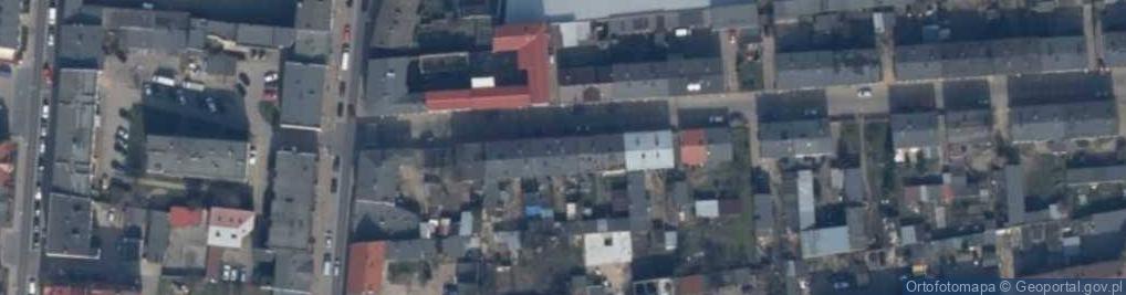 Zdjęcie satelitarne Wspólnota Mieszkaniowa ul.Reymonta nr 25 w Świdwinie