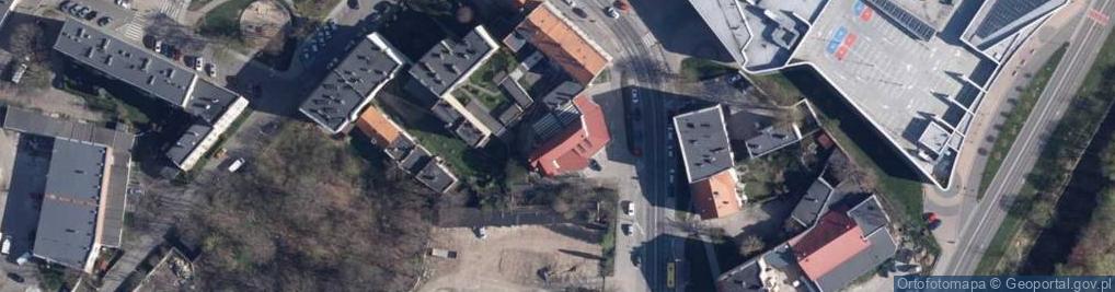 Zdjęcie satelitarne Wspólnota Mieszkaniowa ul.Romana Zmorskiego 25 Sobótka