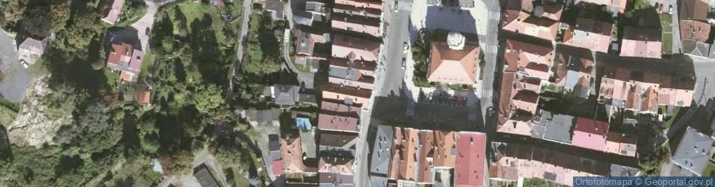Zdjęcie satelitarne Wspólnota Mieszkaniowa ul.Rynek 11-12 Gryfów Śląski