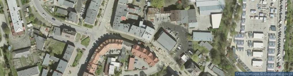 Zdjęcie satelitarne Wspólnota Mieszkaniowa ul.Rynek 6, Zamkowa 1-3, Milicz
