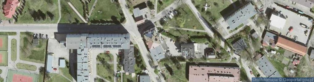 Zdjęcie satelitarne Wspólnota Mieszkaniowa ul Sanatoryjna 22B Krośnice