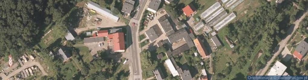 Zdjęcie satelitarne Wspólnota Mieszkaniowa ul.Sienkiewicza 18, 18A, 18B w Bolkowie