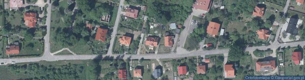 Zdjęcie satelitarne Wspólnota Mieszkaniowa ul.Słoneczna 24 Sobótka