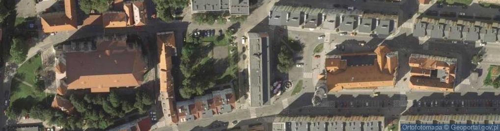 Zdjęcie satelitarne Wspólnota Mieszkaniowa ul.Słowackiego 1 Lwówek Śląski