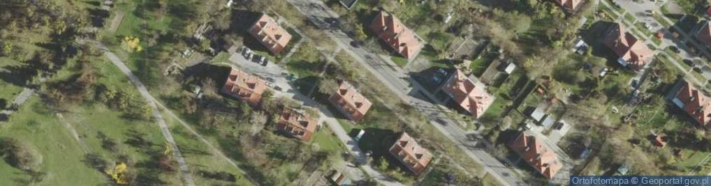 Zdjęcie satelitarne Wspólnota Mieszkaniowa ul.Słowackiego 21
