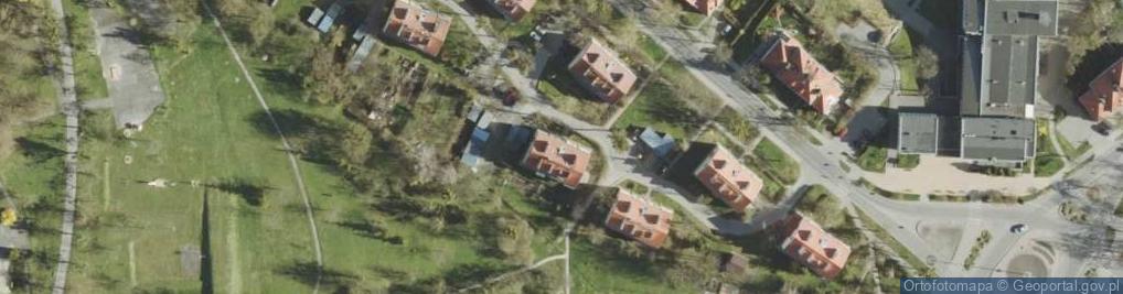 Zdjęcie satelitarne Wspólnota Mieszkaniowa ul.Słowackiego 7