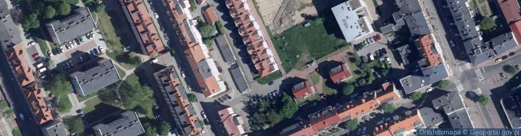 Zdjęcie satelitarne Wspólnota Mieszkaniowa ul.Słowackiego 8 w Stargardzie Szczecińskim