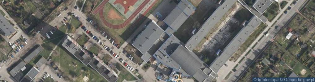 Zdjęcie satelitarne Wspólnota Mieszkaniowa ul.Sokoła 14 w Gliwicach