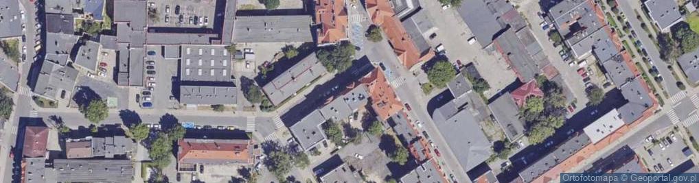 Zdjęcie satelitarne Wspólnota Mieszkaniowa ul.Sowińskiego 1 Jelenia Góra