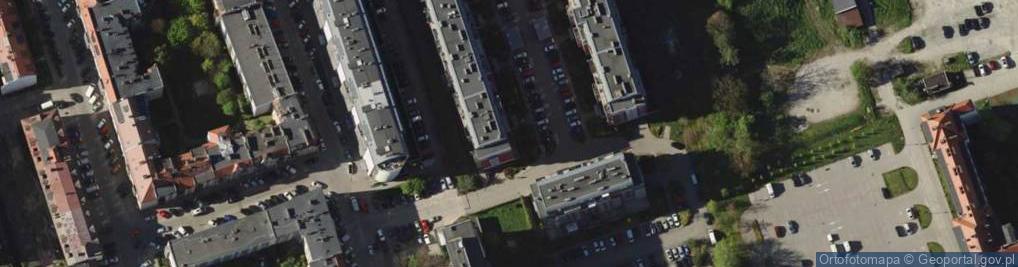 Zdjęcie satelitarne Wspólnota Mieszkaniowa ul.Spiżowa 9A, 9B, 9C, 9D, 9E, ul.Grabiszyńska 109, 111