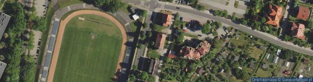 Zdjęcie satelitarne Wspólnota Mieszkaniowa ul.Spokojna 12 w Bolesławcu