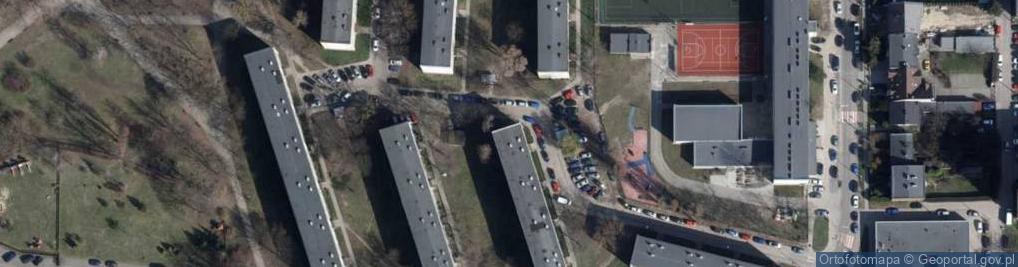 Zdjęcie satelitarne Wspólnota Mieszkaniowa ul.Staffa 4