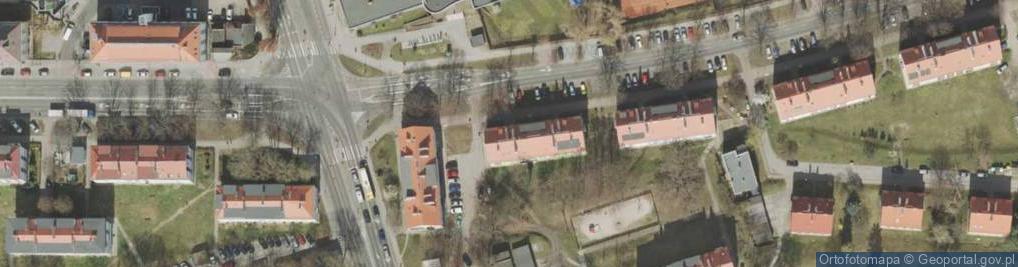 Zdjęcie satelitarne Wspólnota Mieszkaniowa ul.Stanisława Wyspiańskiego 38-40