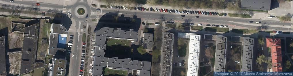 Zdjęcie satelitarne Współnota Mieszkaniowa ul.Stanisławowska 11