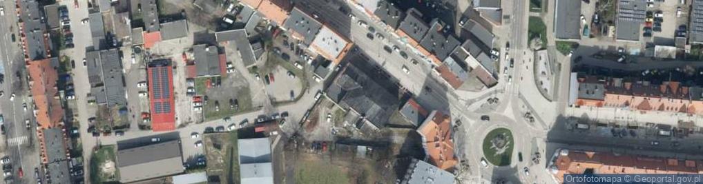 Zdjęcie satelitarne Wspólnota Mieszkaniowa ul.Struga 14 w Zgorzelcu