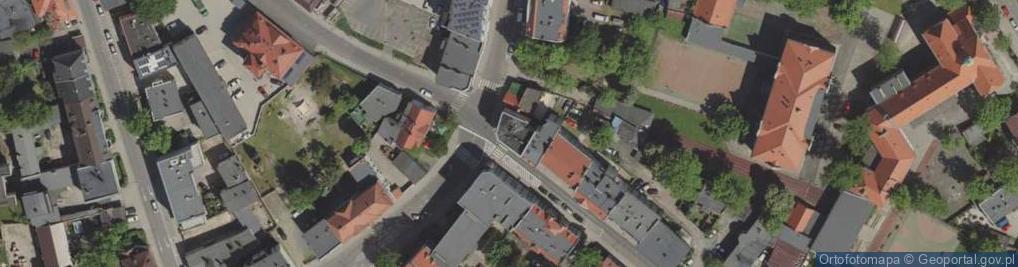 Zdjęcie satelitarne Wspólnota Mieszkaniowa ul.Sudecka 5 , Jelenia Góra