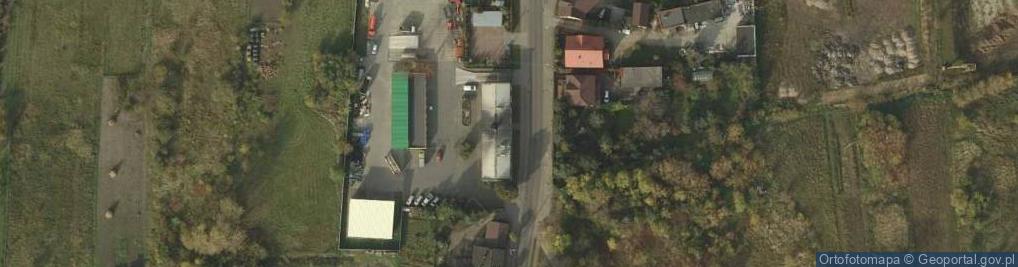 Zdjęcie satelitarne Współnota Mieszkaniowa ul.św.Barbary 4 w Sompolnie