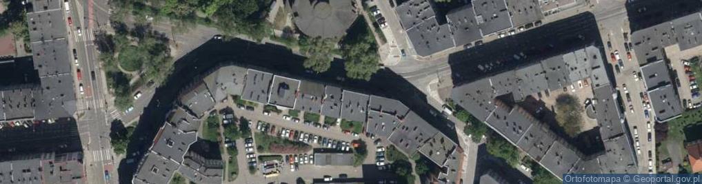 Zdjęcie satelitarne Wspólnota Mieszkaniowa ul.św.Wincentego 55 we Wrocławiu