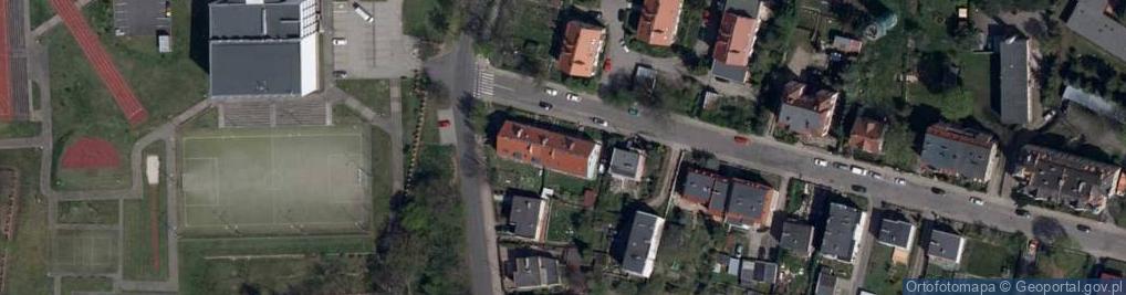 Zdjęcie satelitarne Wspólnota Mieszkaniowa ul.Świętego Jana 36 w Zgorzelcu