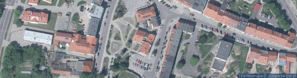 Zdjęcie satelitarne Wspólnota Mieszkaniowa ul.Tadeusza Kościuszki 6 Sobótka