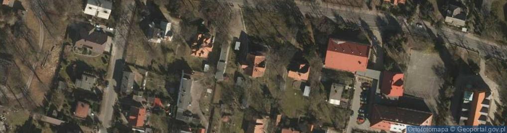 Zdjęcie satelitarne Wspólnota Mieszkaniowa ul.Trzebnicka 27 Oborniki Śląskie