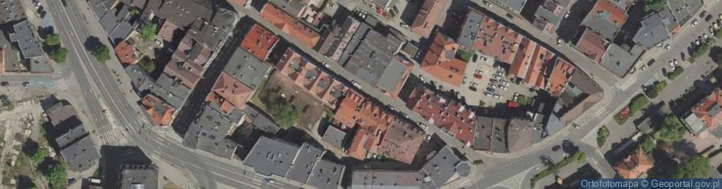 Zdjęcie satelitarne Wspólnota Mieszkaniowa ul.Turystyczna 2 Jelenia Góra