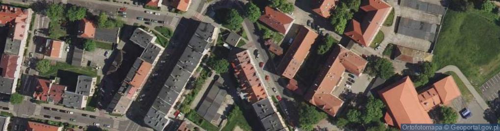 Zdjęcie satelitarne Wspólnota Mieszkaniowa ul.Tyrankiewiczów 5 Bolesławiec