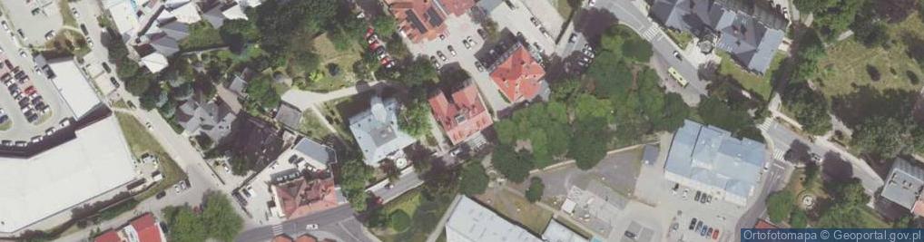 Zdjęcie satelitarne Wspólnota Mieszkaniowa ul.Wańkowicza 27, 29, 31 w Bolesławcu