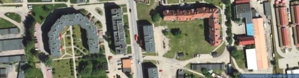 Zdjęcie satelitarne Wspólnota Mieszkaniowa ul.Warszawska 13