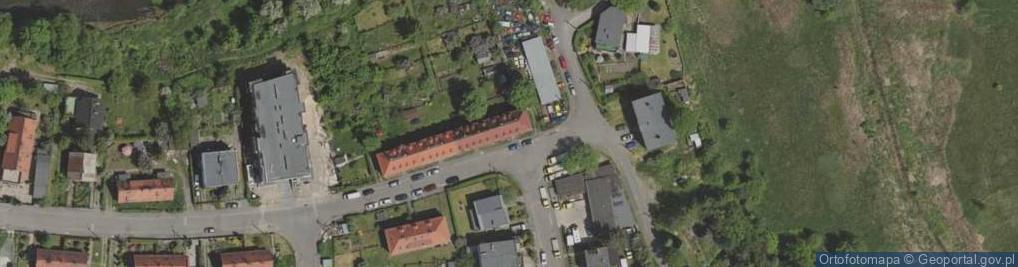 Zdjęcie satelitarne Wspólnota Mieszkaniowa ul.Weigla 2 Jelenia Góra