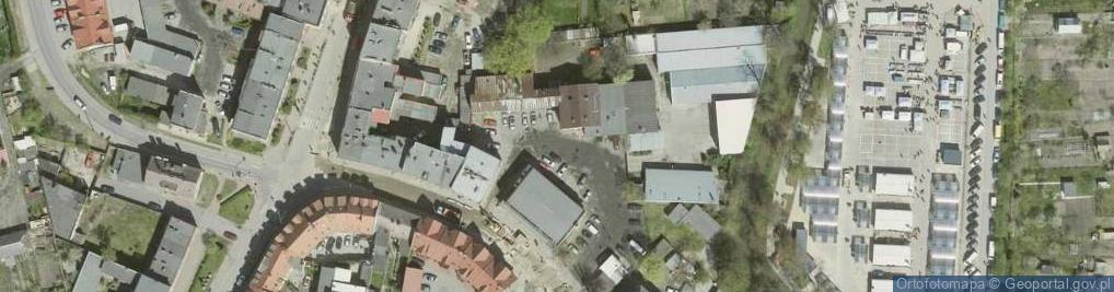 Zdjęcie satelitarne Wspólnota Mieszkaniowa ul.Wojska Polskiego 14A w Miliczu