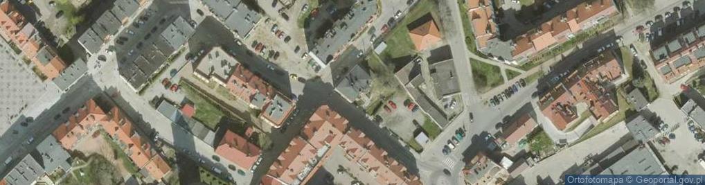 Zdjęcie satelitarne Wspólnota Mieszkaniowa ul.Wojska Polskiego 18 Trzebnica