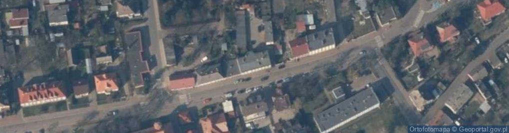 Zdjęcie satelitarne Wspólnota Mieszkaniowa ul.Wojska Polskiego 81, 81A w Nowogardzie