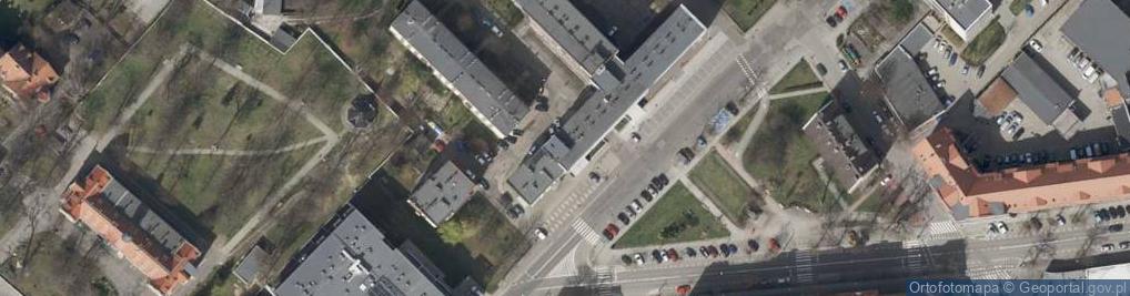 Zdjęcie satelitarne Wspólnota Mieszkaniowa ul.Wolności 7-8-9 44-120 Pyskowice