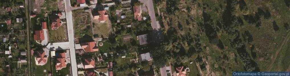 Zdjęcie satelitarne Wspólnota Mieszkaniowa ul.Wyczółkowskiego 7, 9, 11, 13, 13A w Bogatyni