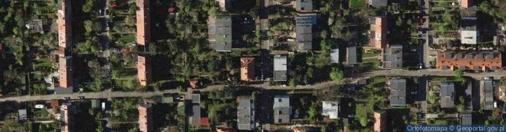 Zdjęcie satelitarne Wspólnota Mieszkaniowa ul.Wysockiego 31
