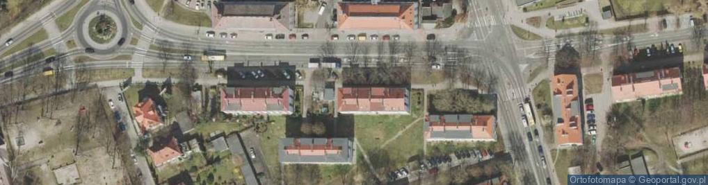 Zdjęcie satelitarne Wspólnota Mieszkaniowa ul.Wyspiańskiego 30-32