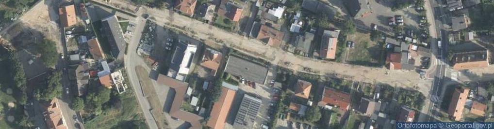 Zdjęcie satelitarne Wspólnota Mieszkaniowa ul.Wyspiańskiego 5 w Goleniowie