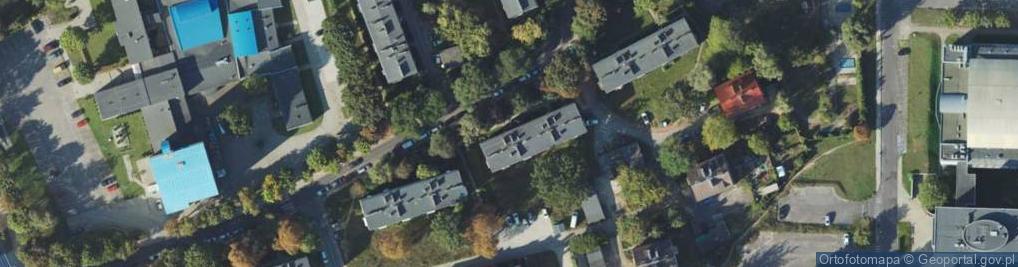 Zdjęcie satelitarne Wspólnota Mieszkaniowa ul.Zamenhofa 16-18